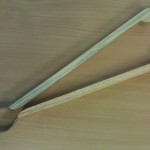 Washing Tongs - these would be used to grab the wet washing out of the dolly tub, or the hot water of the burning copper (a huge pot for boiling clothes in).